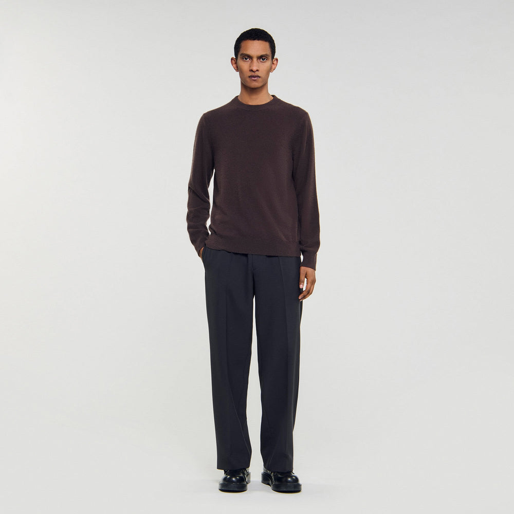 Cashmere sweater Caramel Sandro Men