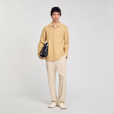 Oversized knit shirt Nut Sandro Men