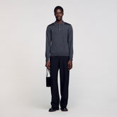 Ribbed polo shirt Fonte Sandro Men