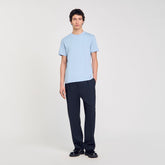 Cotton T-shirt Blue Sky Sandro Men