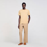 Worn-effect T-shirt Sand. Sandro Men