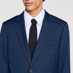 Wool suit jacket Royal Blue Sandro Men