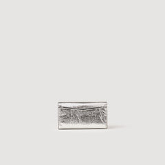 Yza Pocket clutch bag Silver Sandro Women