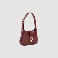 Janet bag in certified leather Bordeaux Sandro Women