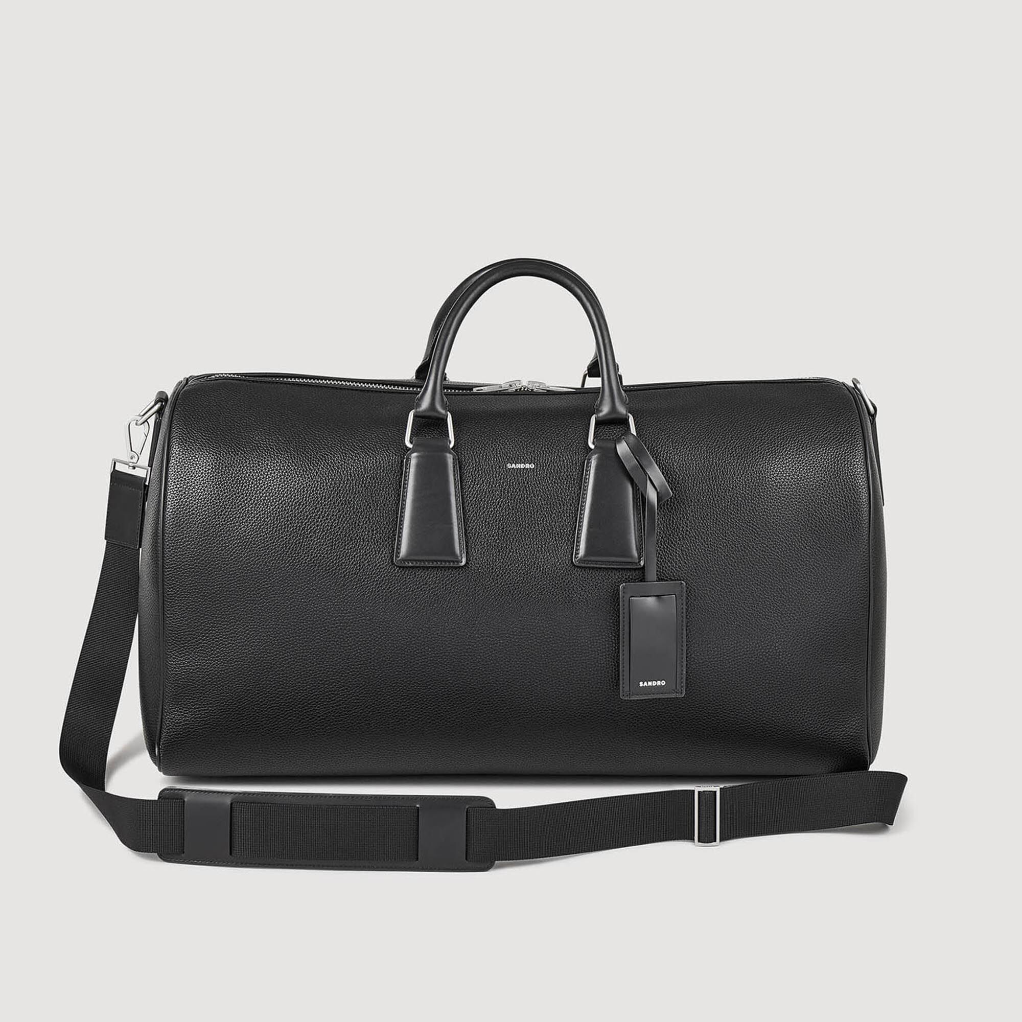 Weekend bag Black Sandro Men