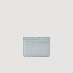 Reconstituted leather cardholder Blue Sky Sandro Men