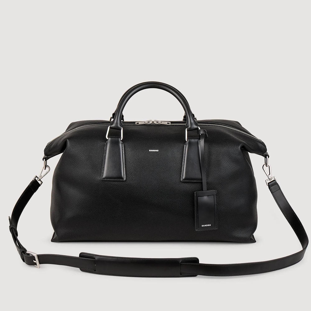 Weekend bag Black Sandro Men
