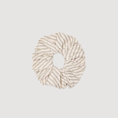 Rhinestone striped scrunchie Khaki / Pink Sandro Women