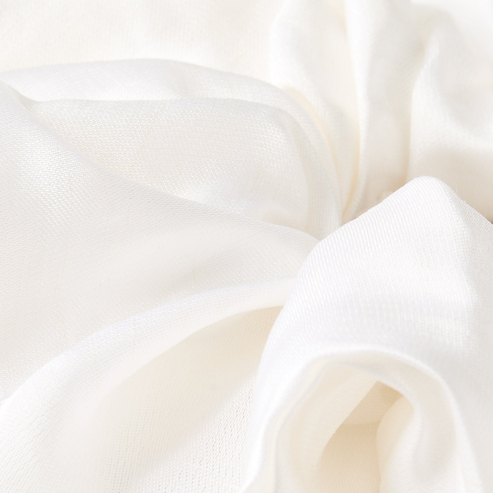 Satin-effect scrunchie Ecru Sandro Women