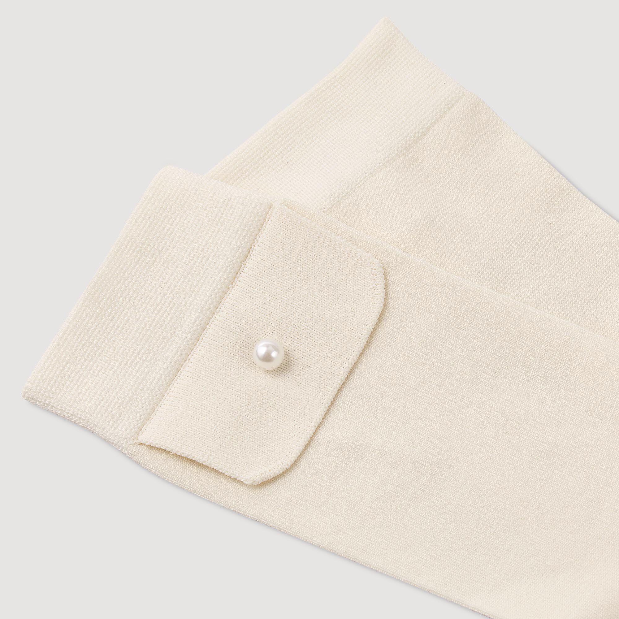 Socks with bead detail Ecru Sandro Women