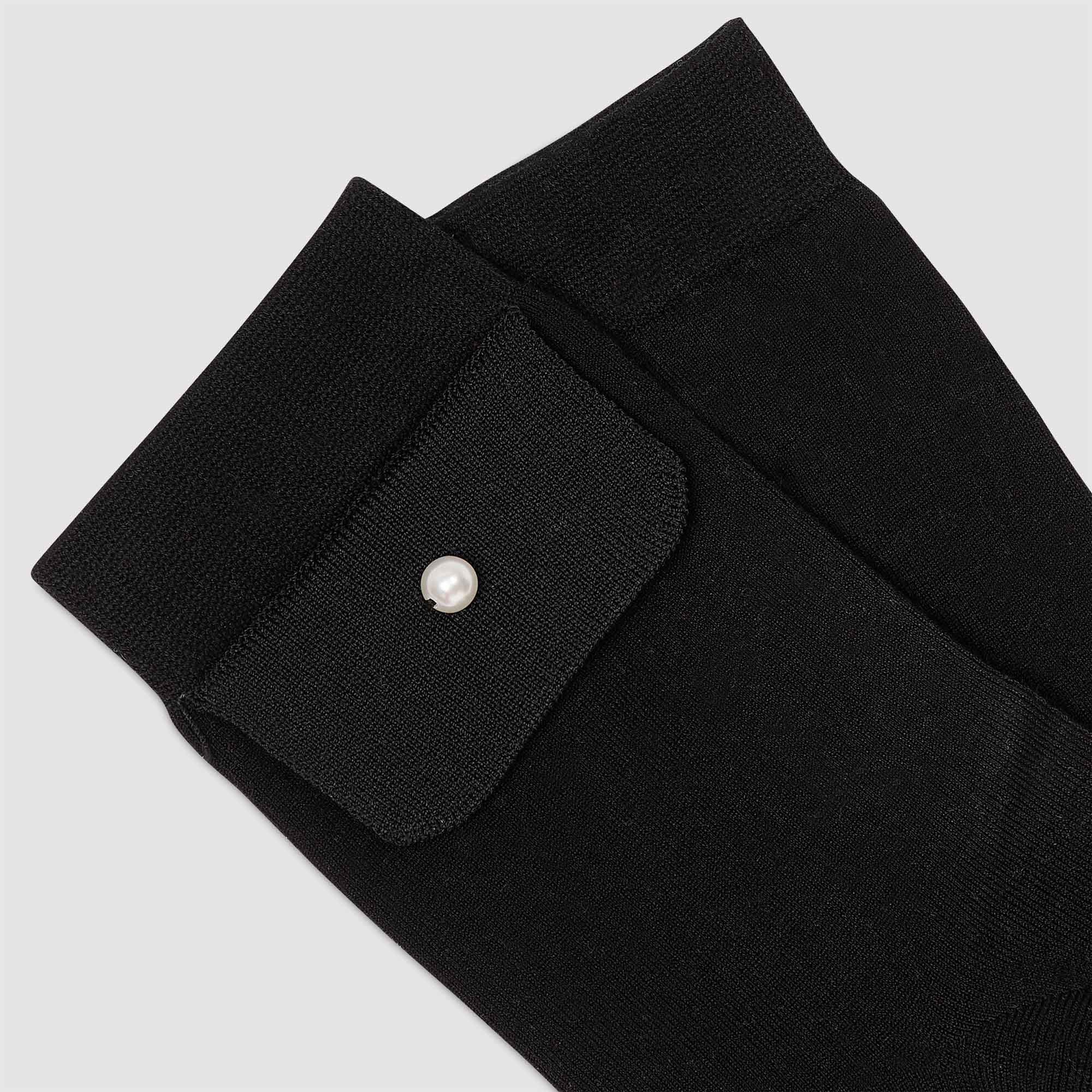 Socks with bead detail Black Sandro Women