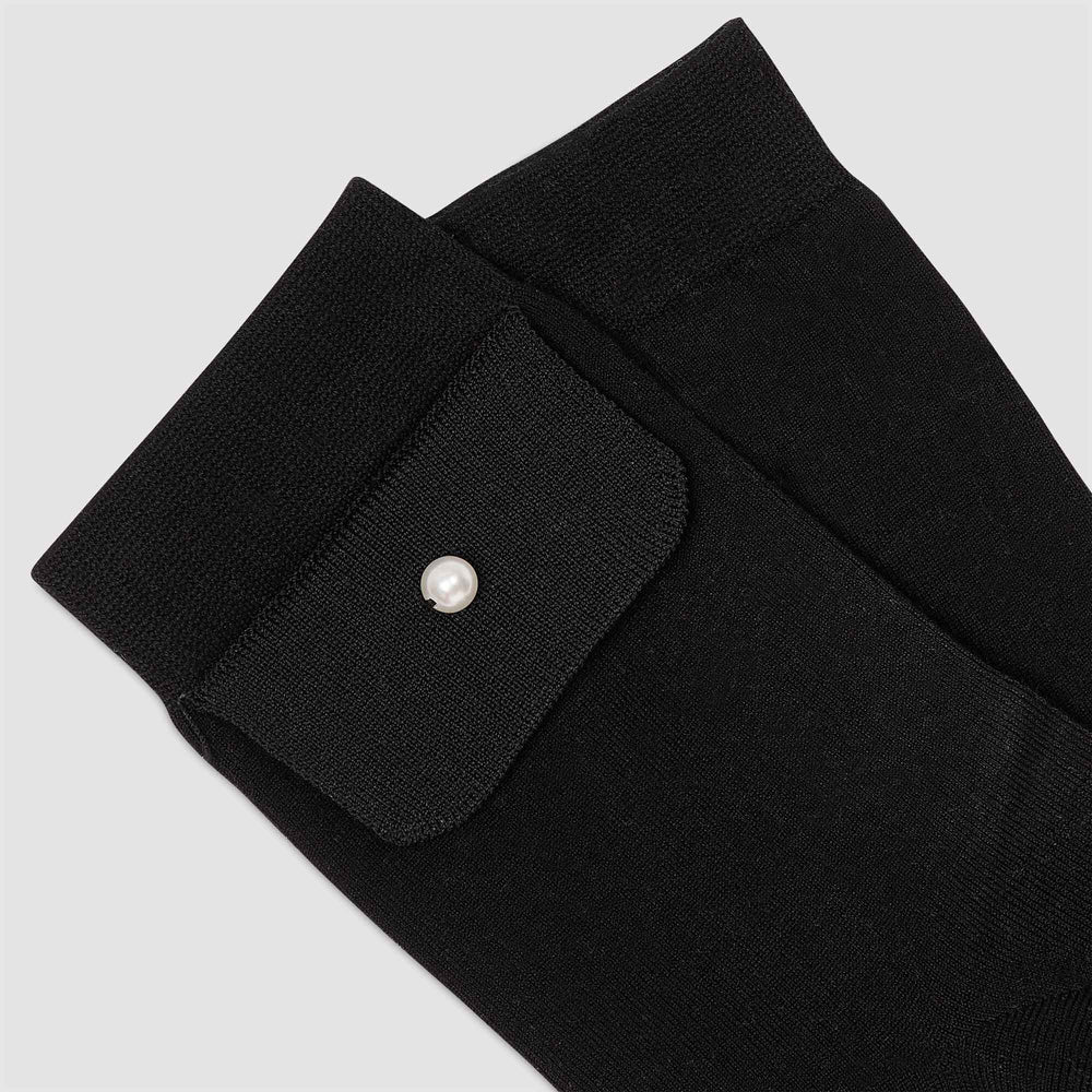 Socks with bead detail Black Sandro Women