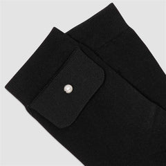 Socks with bead detail Black Sandro Women