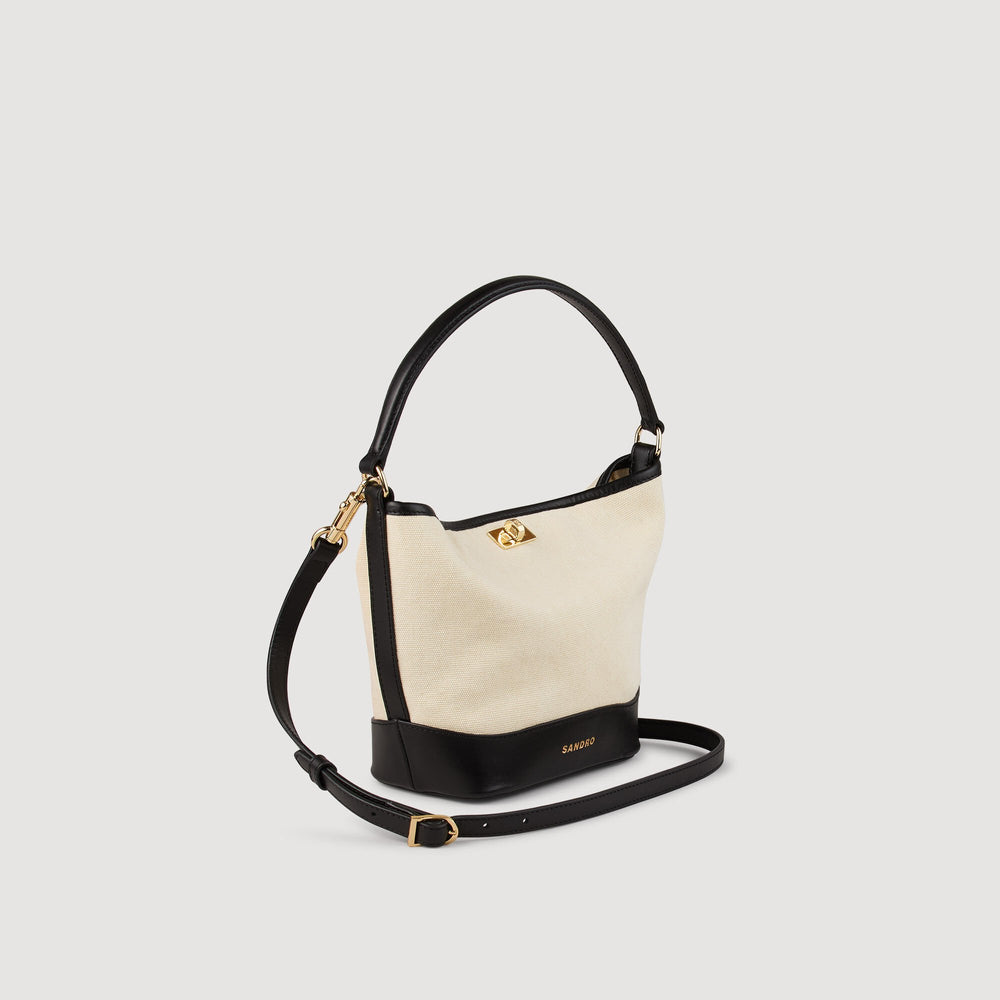 Tangoso small bag Ecru / Black Sandro Women