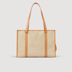 Canvas tote bag Beige Sandro Women