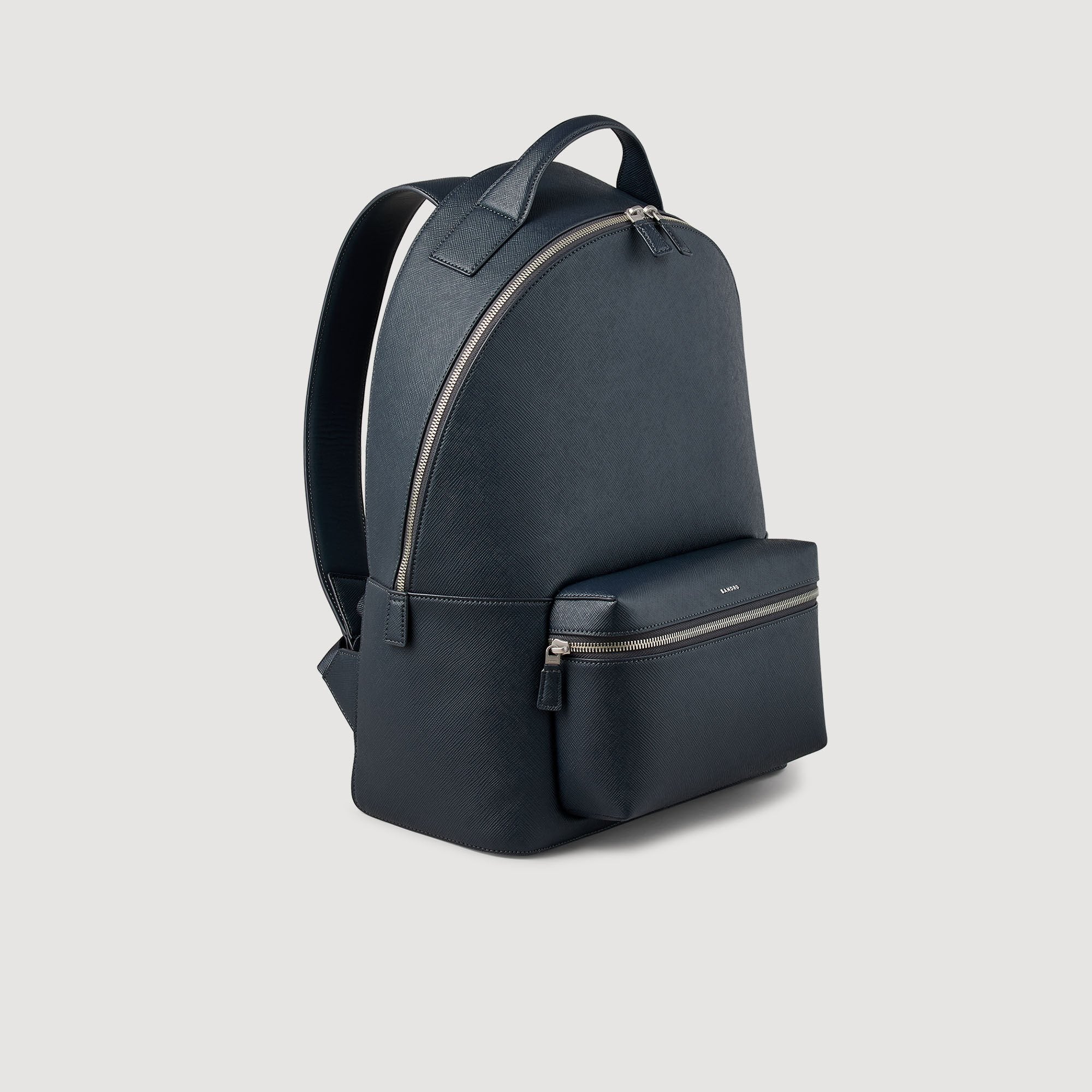 Reconstituted leather rucksack Fonte Sandro Men