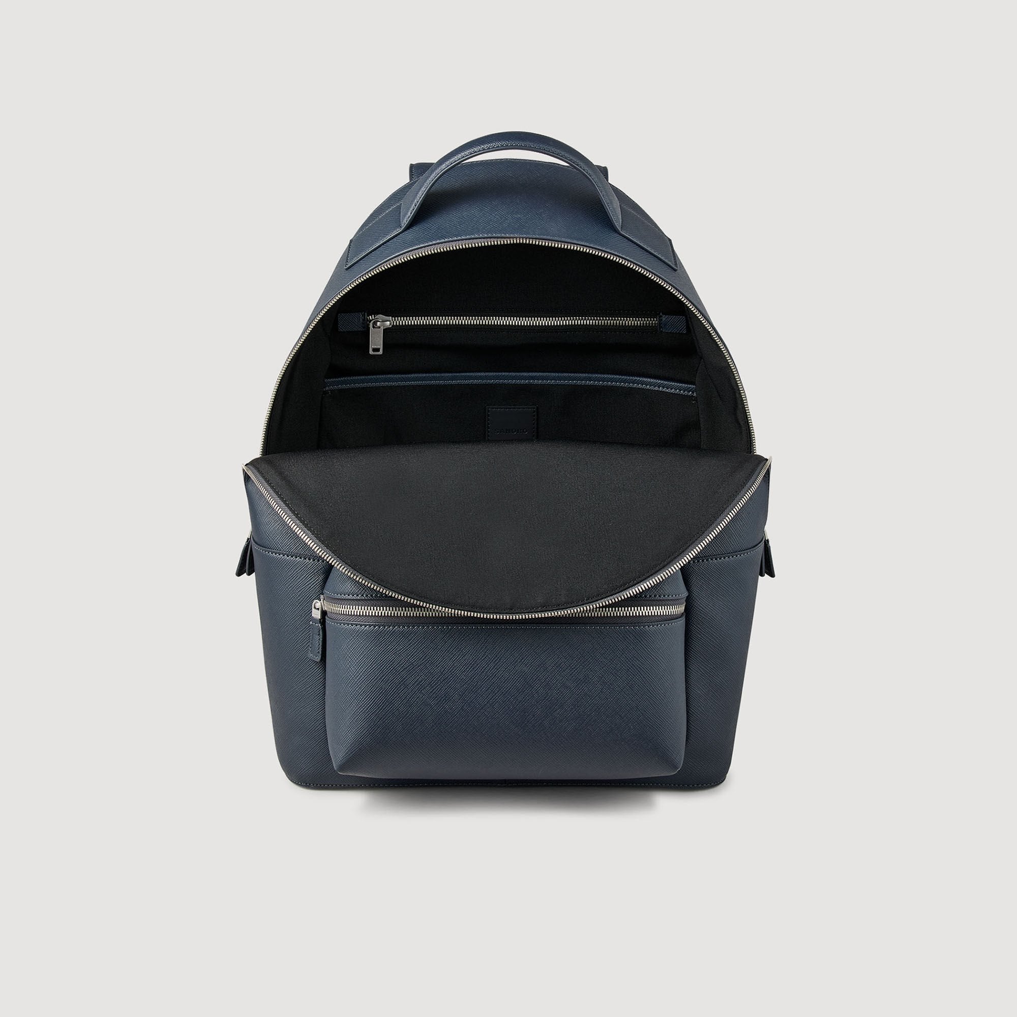 Reconstituted leather rucksack Fonte Sandro Men