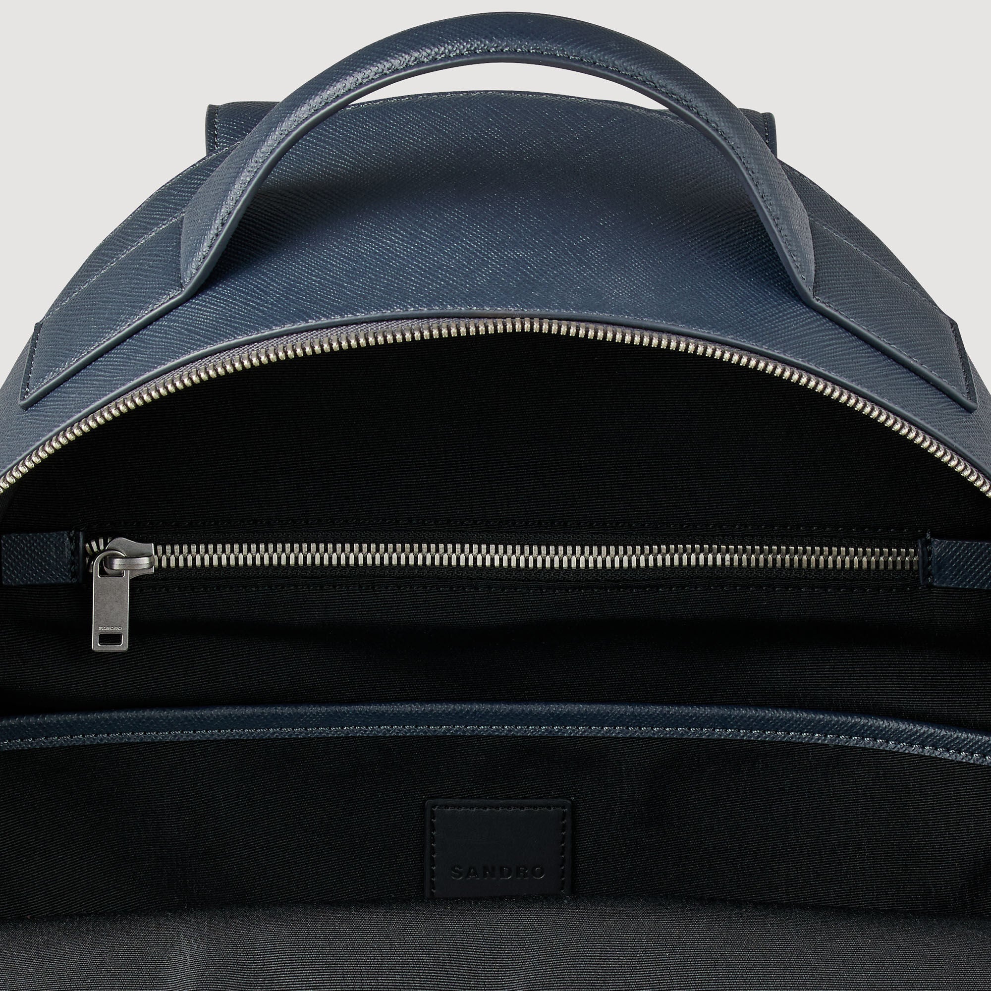 Reconstituted leather rucksack Fonte Sandro Men