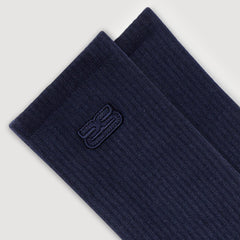 Embroidered socks Royal Blue Sandro Men