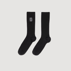 Embroidered socks Black Sandro Women