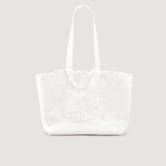 Crochet tote bag Ecru Sandro Women