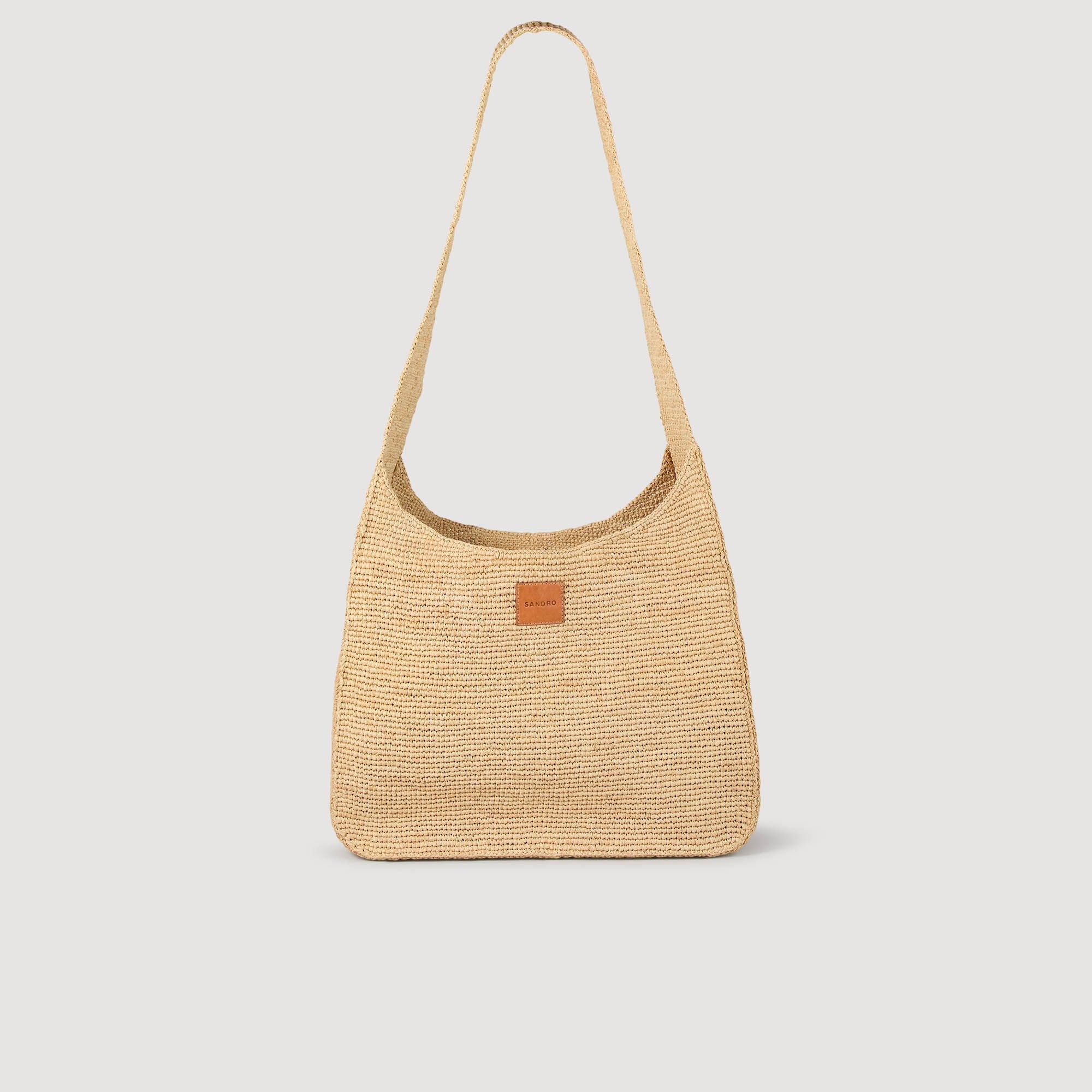 Raffia bag Beige Sandro Women|Men