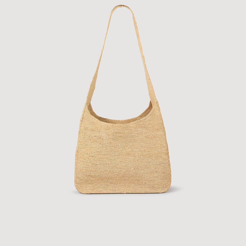 Raffia bag Beige Sandro Women|Men