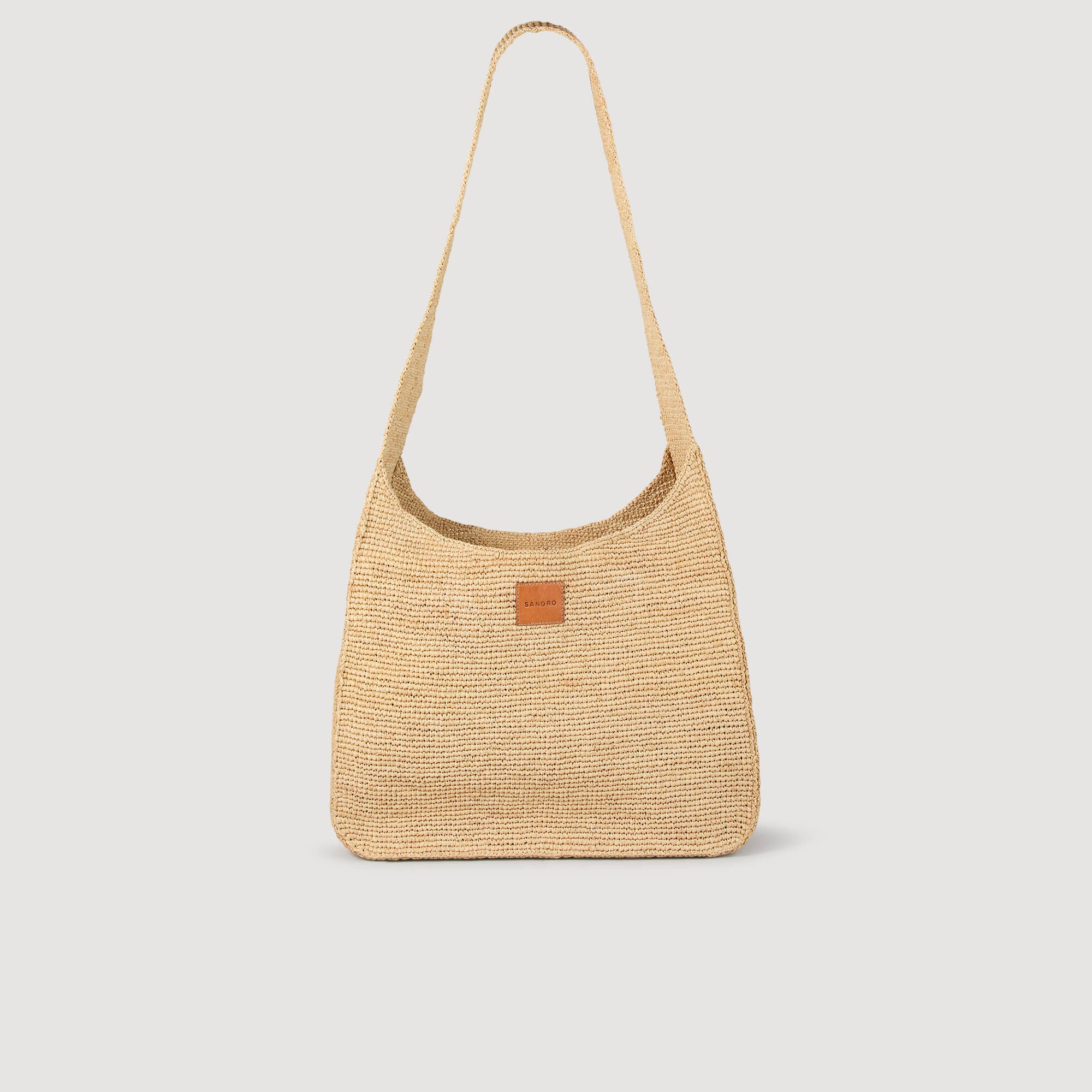 Raffia bag Beige Sandro Women|Men