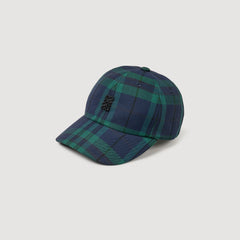 Checked cap Green / Blue Sandro Women|Men