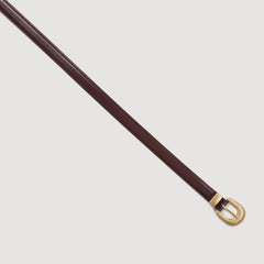 Leather belt Bordeaux Sandro Women