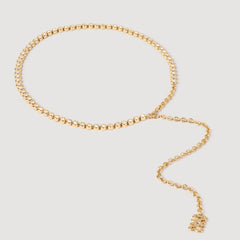 Rhinestone jewellery belt Gold Sandro Women