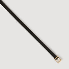Smooth leather belt Black Sandro Women