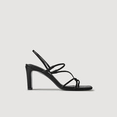 Sandals with narrow straps Black Sandro Women
