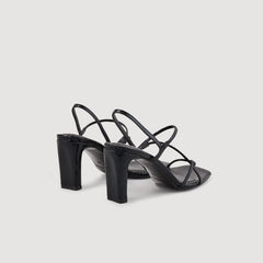 Sandals with narrow straps Black Sandro Women