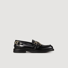 Buckle loafers Black Sandro Women