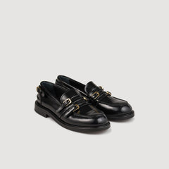 Buckle loafers Black Sandro Women