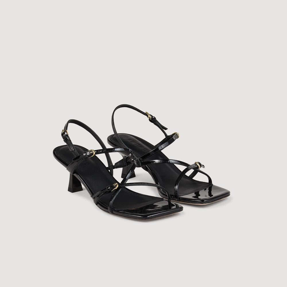 Sandals with straps Black Sandro Women