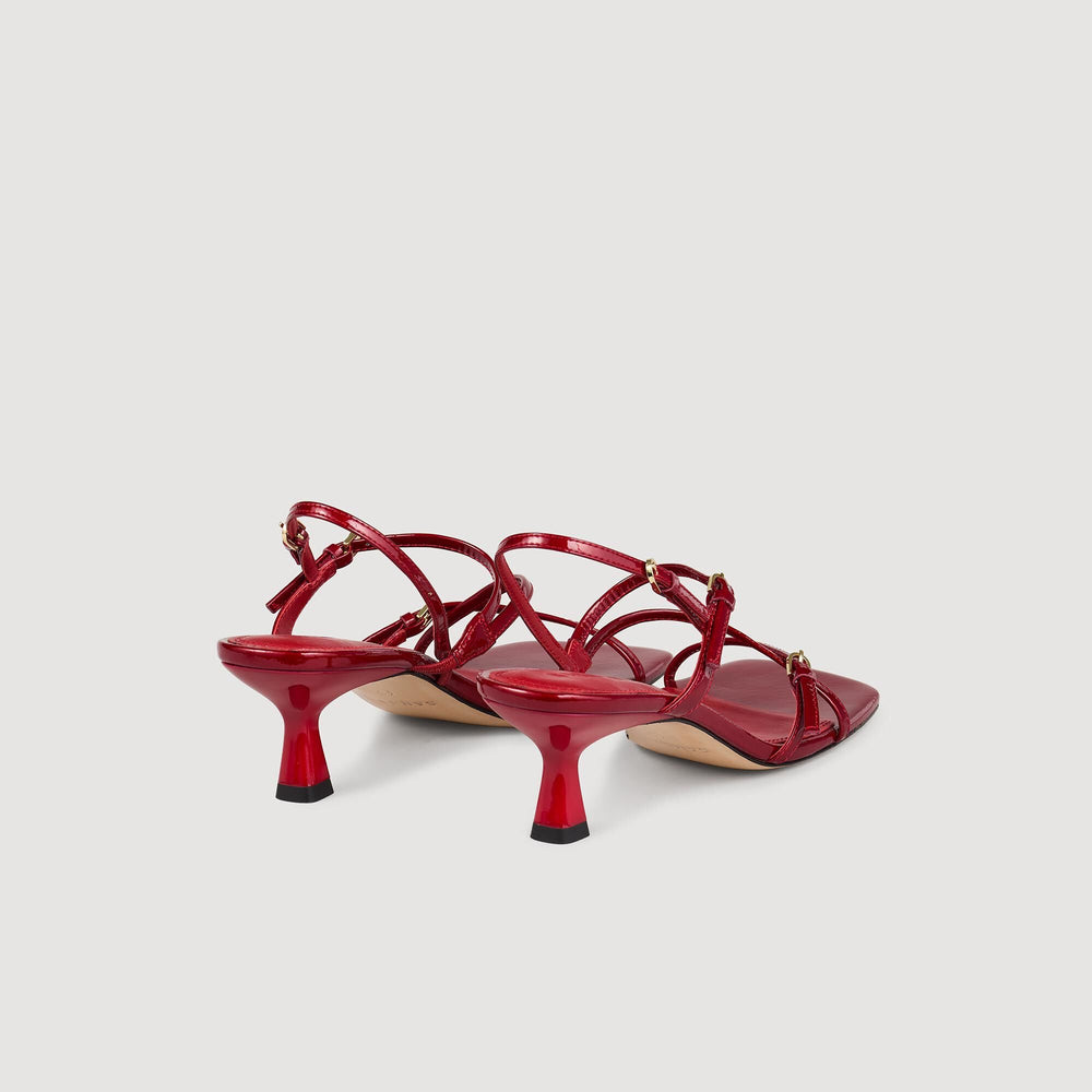 Sandals with straps Red Sandro Women