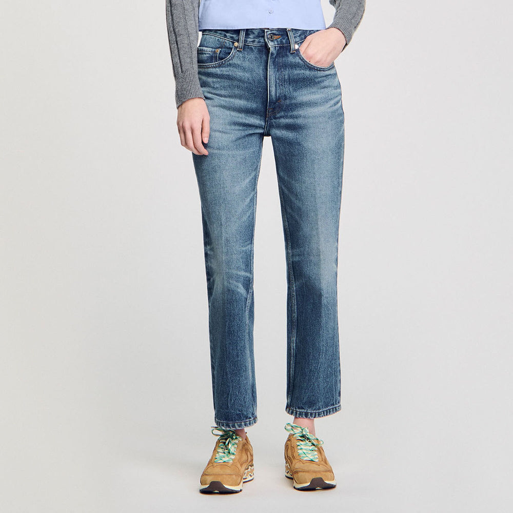 Flame sneakers Beige Sandro Women