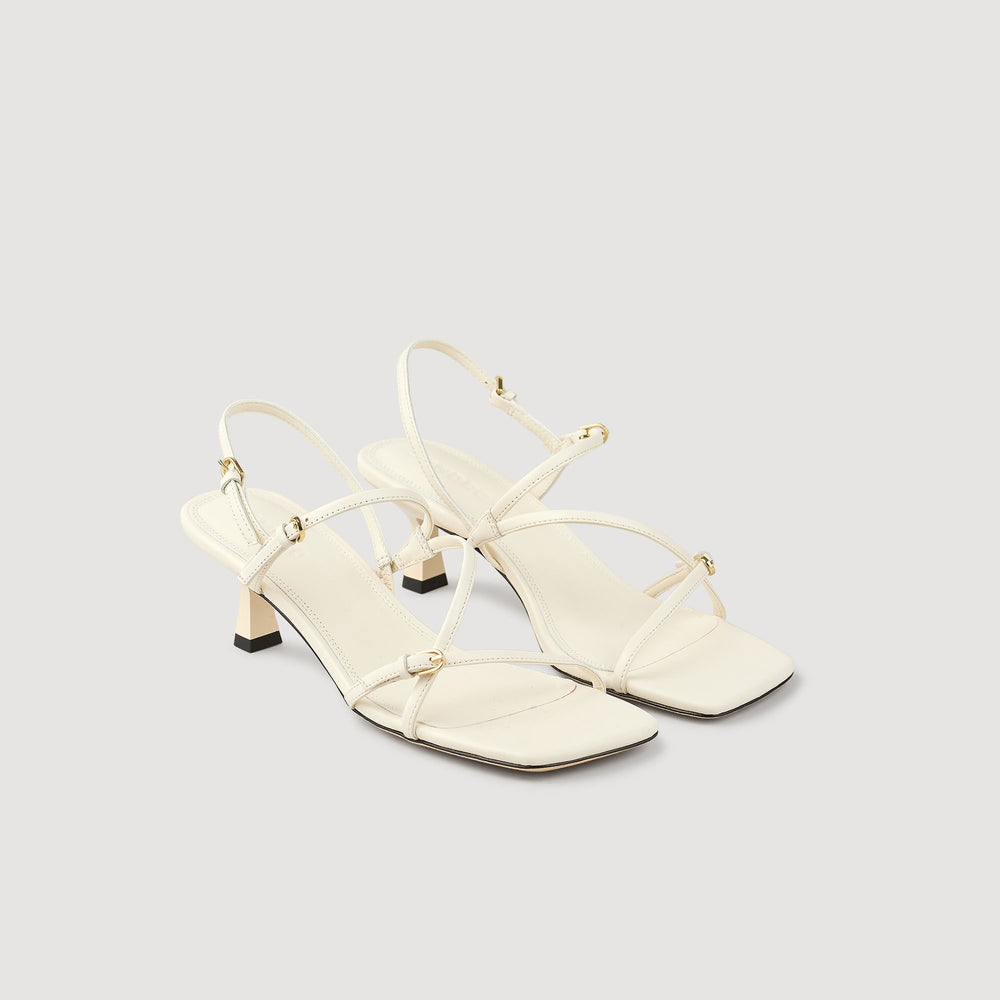 Sandals with straps White Sandro Women