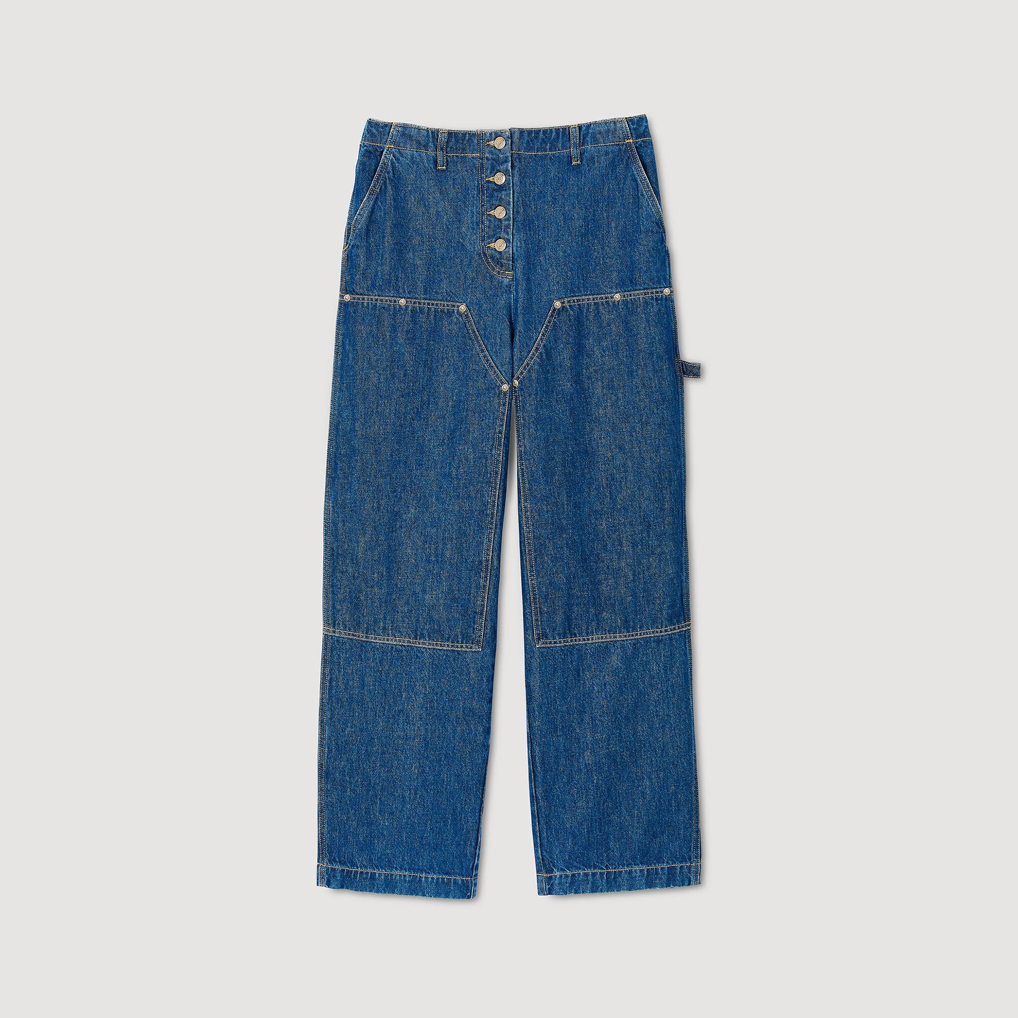Carpenter jeans Blue Jean Sandro Women