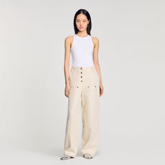 Carpenter jeans Oats Sandro Women