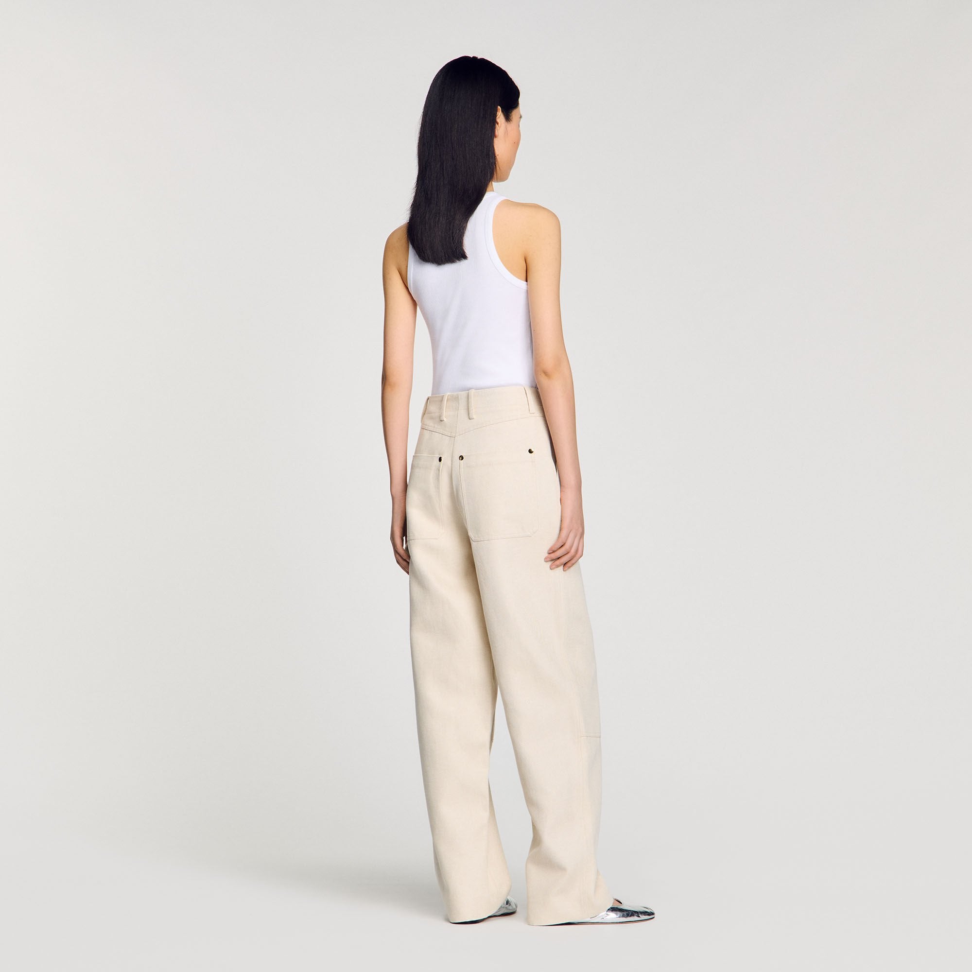 Carpenter jeans Oats Sandro Women
