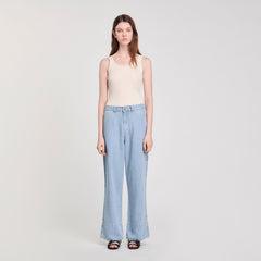 Wide-leg jeans Blue Jean Sandro Women