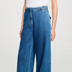 Wide-leg jeans Blue Jean Sandro Women