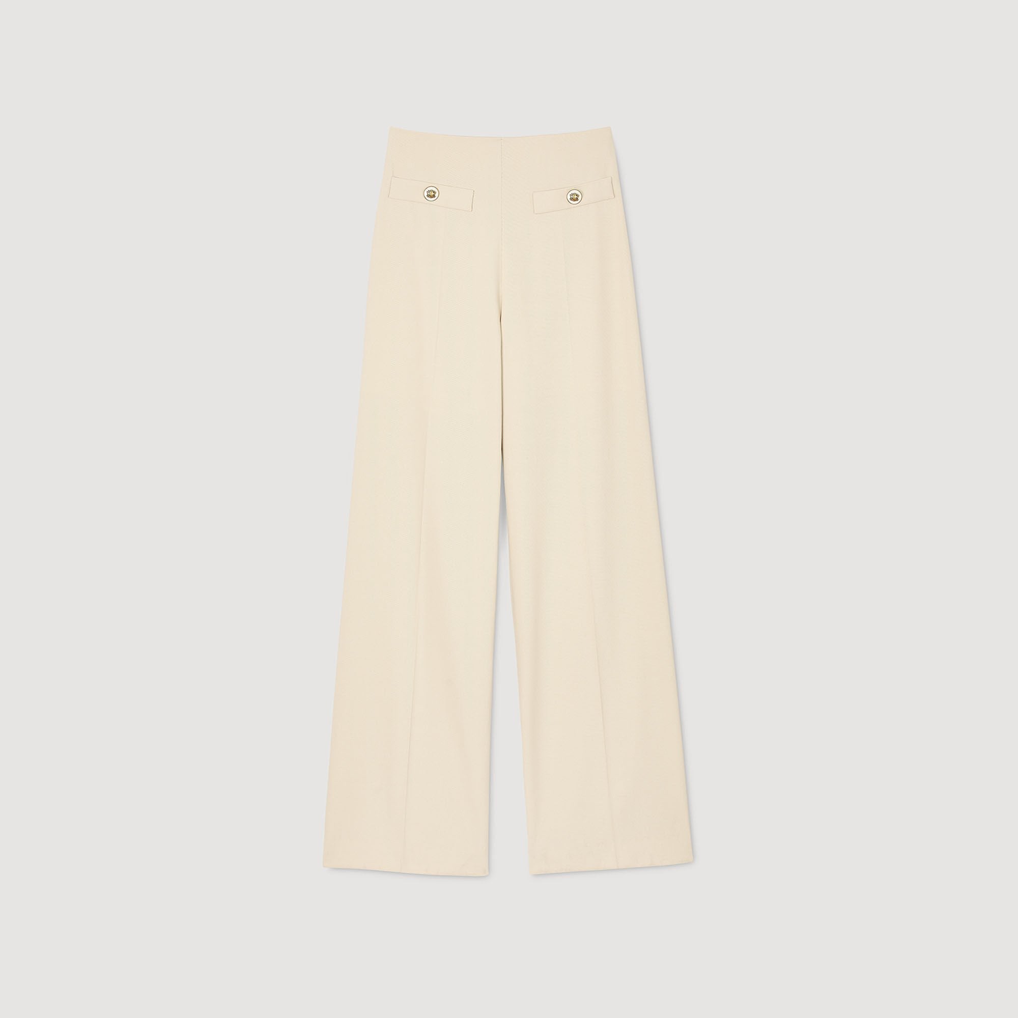 Suit trousers Sand Sandro Women