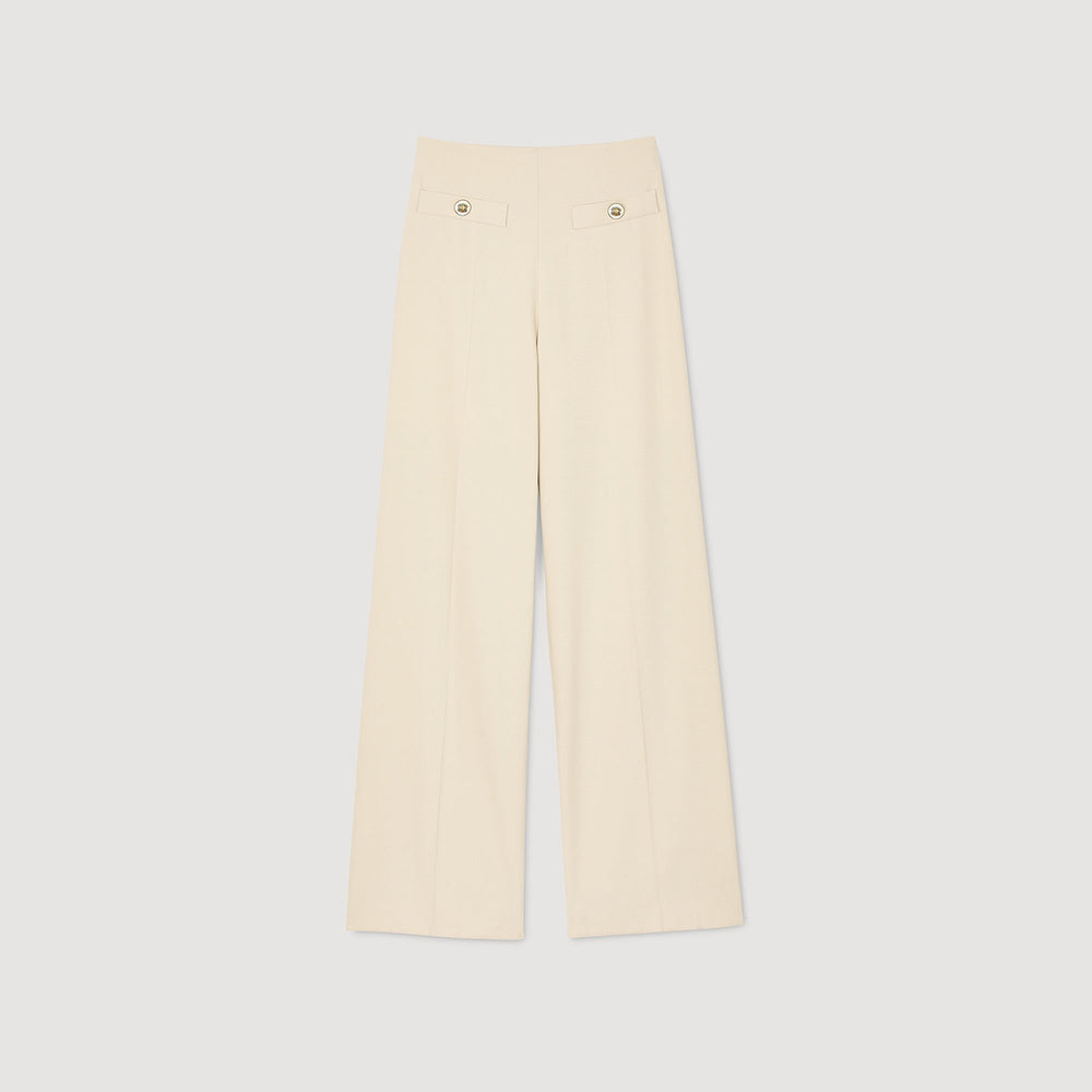 Suit trousers Sand Sandro Women