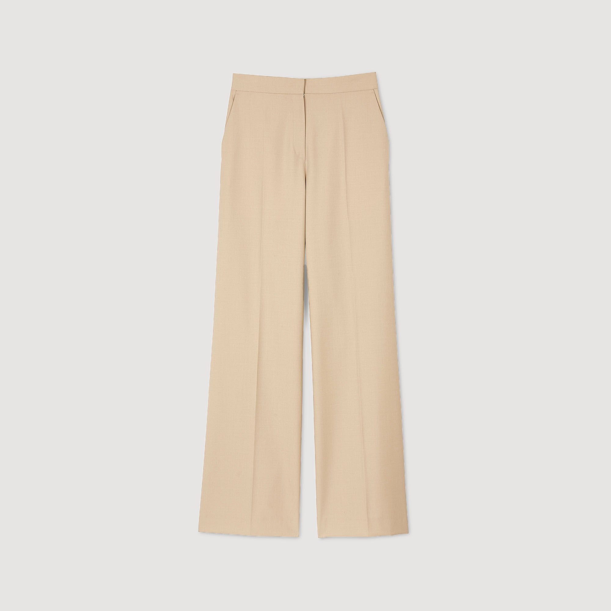 Suit trousers Sand Sandro Women