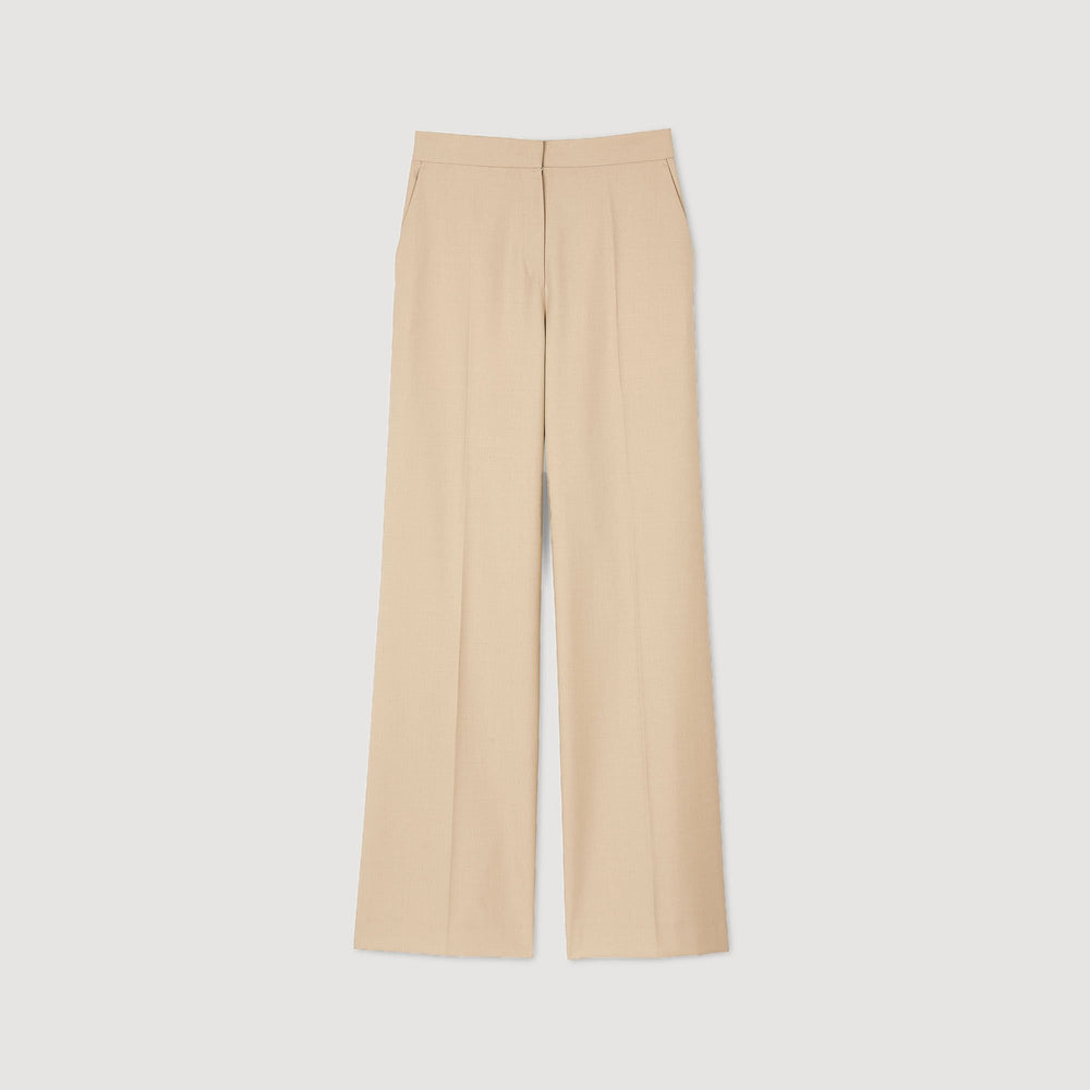 Suit trousers Sand Sandro Women