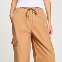 Cargo trousers Camel Sandro Women